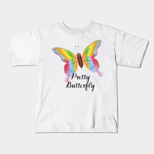 Pretty Butterfly Kids T-Shirt